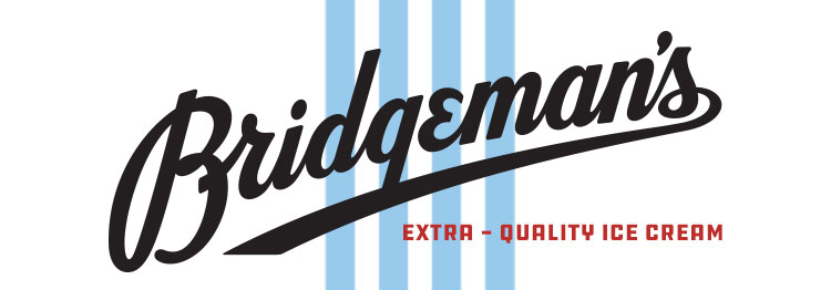 Bridgemans Exta Quality Ice Cream Logo
