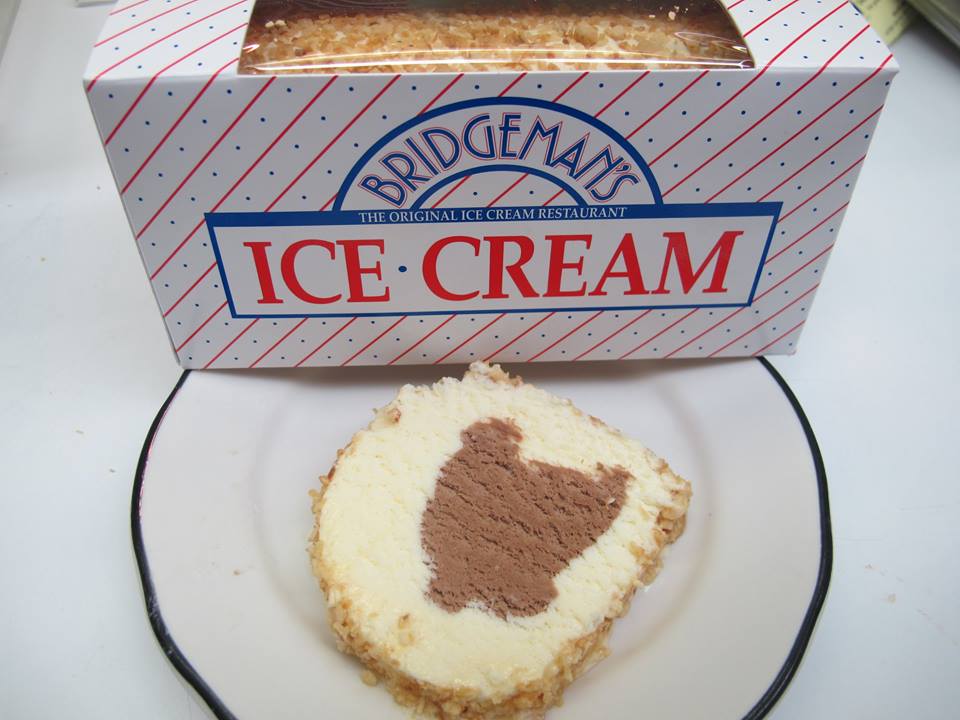 Bridgeman's original ice cream turkey roll
