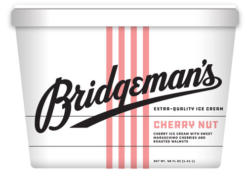Pair Bridgeman's Cherry Nut Ice Cream with Swedish Raisin Cookie