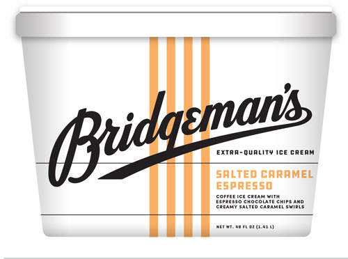 Bridgeman's Salted Caramel Espresso 48oz Tub