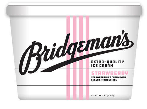 Bridgeman's Stawberry 48oz Tub