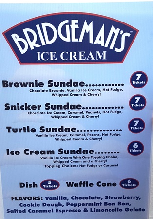 2016 Basilica Bridgemans Menu