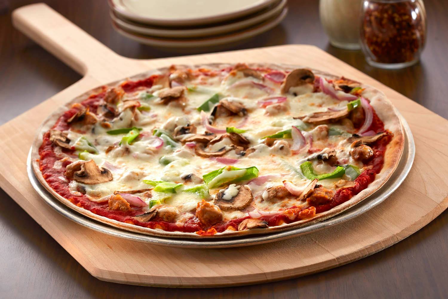 Carbone's Pizza and Bridgeman's Ice Cream