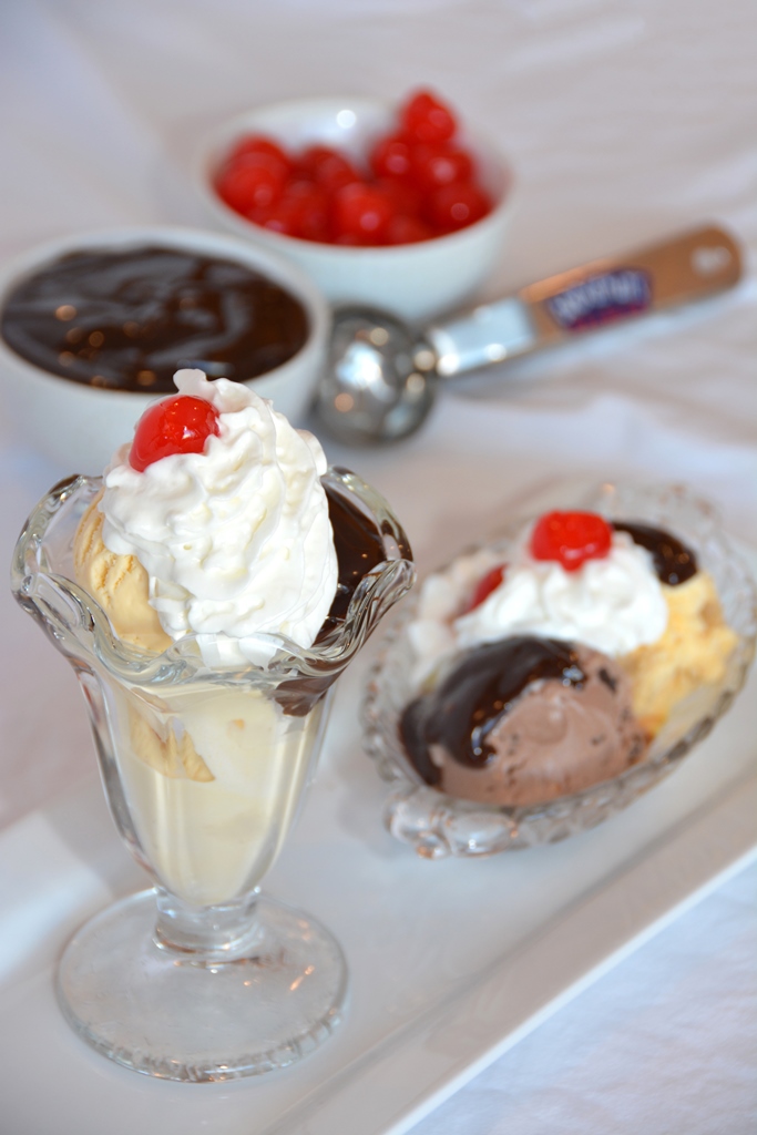 Bridgeman's Ice Cream Sundaes