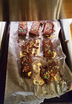 Topped Ice Cream Bars 