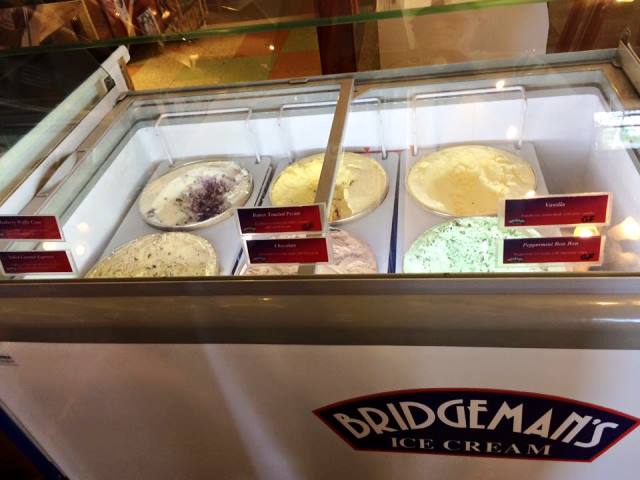 Front Porch Coffee & Tea serves Bridgeman's Ice Cream!