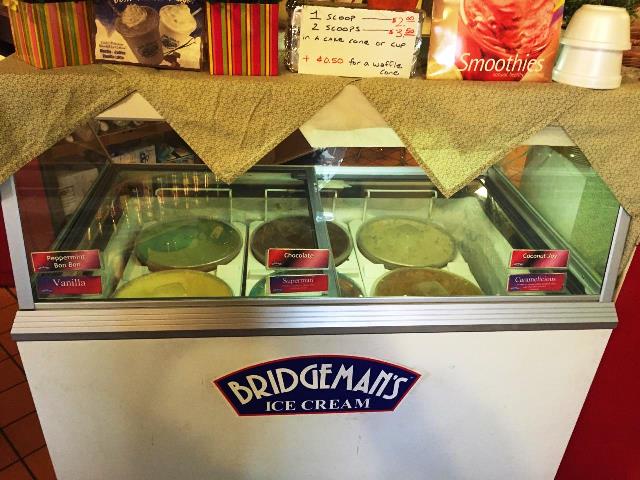 Bridgeman's Ice Cream at Morning Glory's Bakery in Rosemount MN