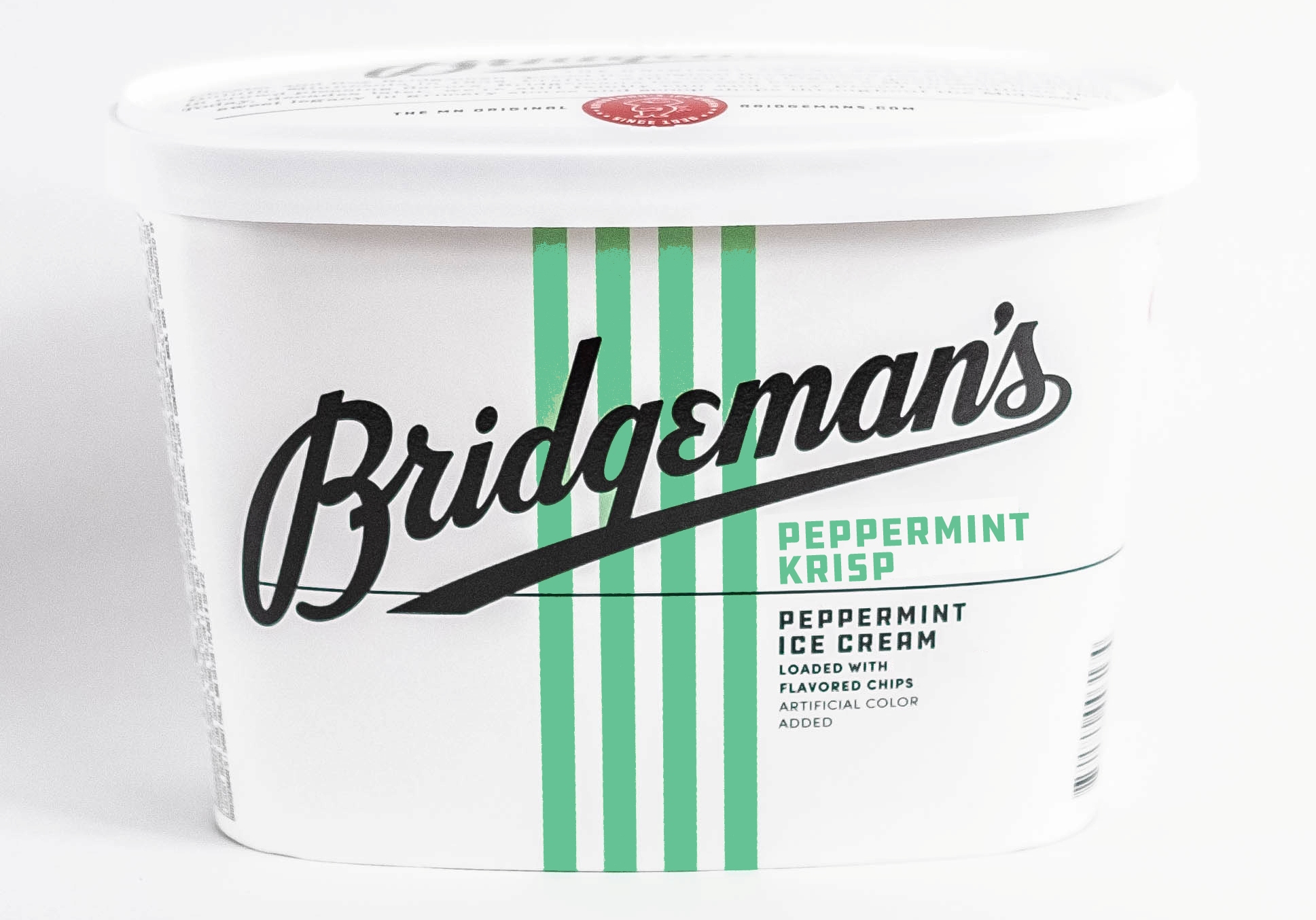 Bridgeman's Peppermint Krisp Ice Cream