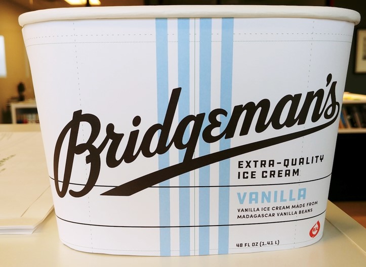 Bridgeman's Ice Cream- New Tub Reveal!